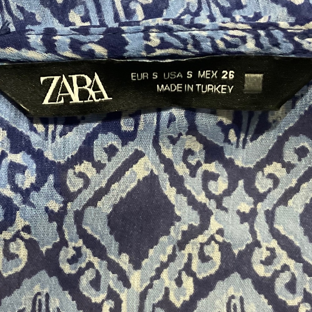 Zara Patterned Blouse - image 3